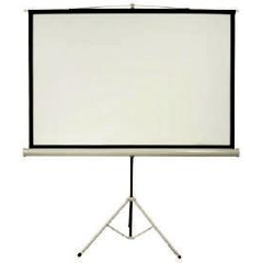 Labpro 174 132x178cm Tripod High Gain Projection Screen with Metallic Stand