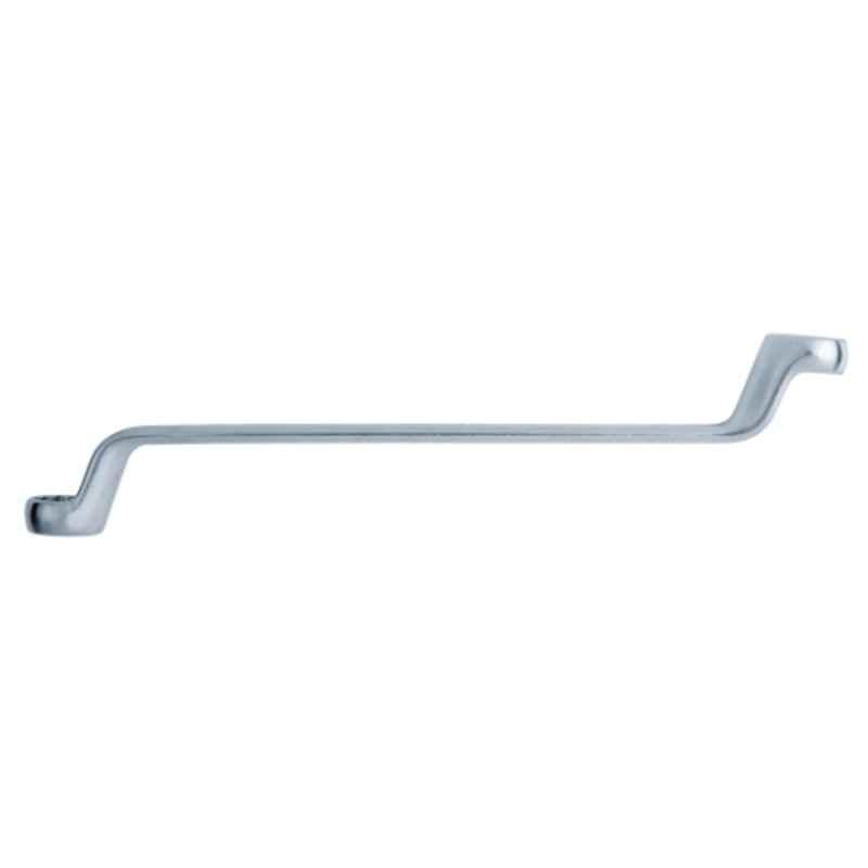 KS Tools Classic 21x24mm CrV Offset Double Ring Spanner, 517.0853