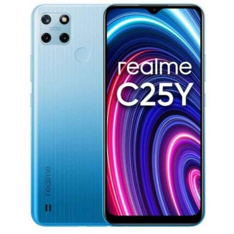 Realme C25Y 4GB/128GB Arabic Glacier Blue 4G Smartphone
