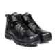 RED CAN SGE1164BLK Leather High Ankle Steel Toe Black Work Safety Boots, Size: 7