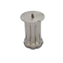 Set Of 4 - 1.5 Inch Furniture Swivel Casters With 1.3"x1.3" Mounting Plate - Chair/Stool Wheels