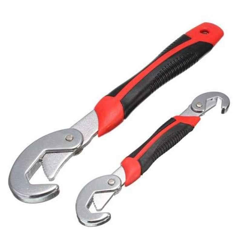 2Pcs Multi-Function Adjustable Wrench Universal Wrench Adjustable Tool Sets Snap And Grip