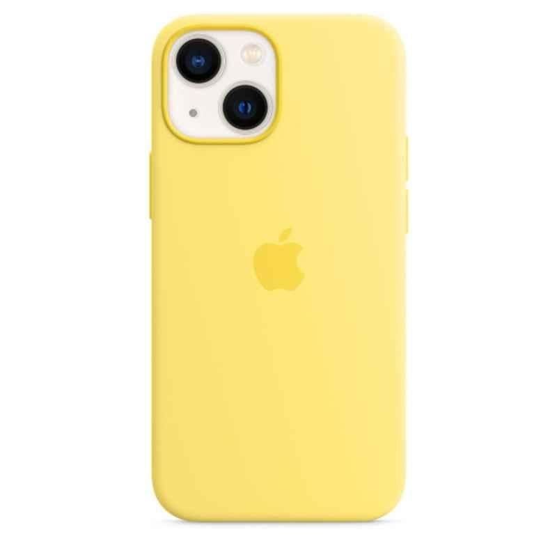 Apple iPhone 13 Mini Silicone Lemon Zest Case, MN5X3ZE/A