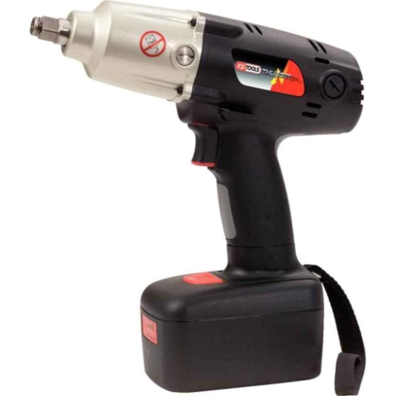 KS Tools 1/2 inch 3Ah Cordless Impact Wrench with 1 Battery & 1 Charge, 515.3520