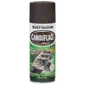 Rust-Oleum 312g Earth Brown Camouflage Spray Paint, 1918830