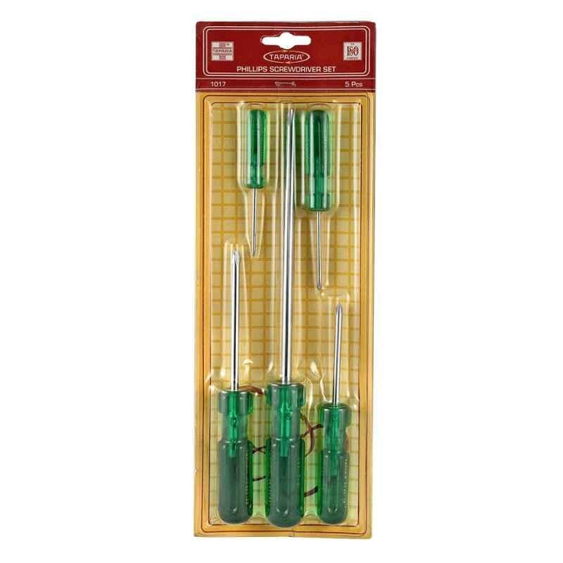 Taparia 5 Pcs Screw Driver Kit in Blister Packing, 1017