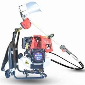 OEM 1.9HP 35CC 4 Stroke Backpack Brush Cutter with 139F Petrol Engine, Tap n Go Trimmer Head, 80T, 3T Blades & Crop Collector