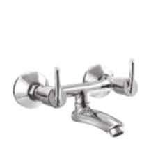 Somany Cella Brass Chrome Finish Non Telephonic Wall Mixer, 272201150041