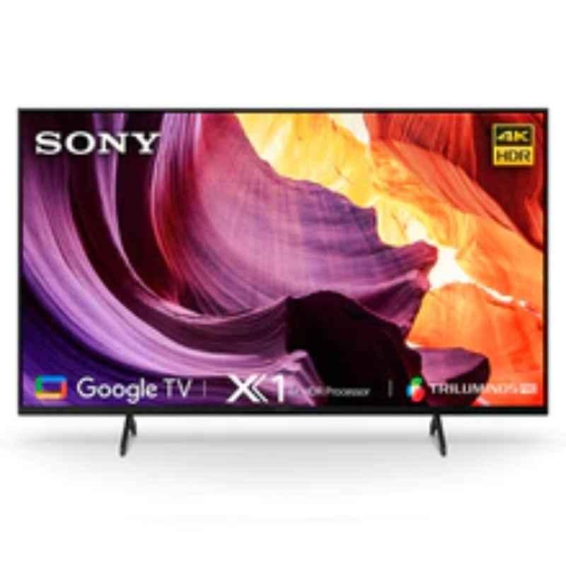 Sony Bravia 43 inch 4K Ultra HD Black Smart LED Google TV with Dolby Vision Atmos & Alexa Compatibility, KD-43X80K
