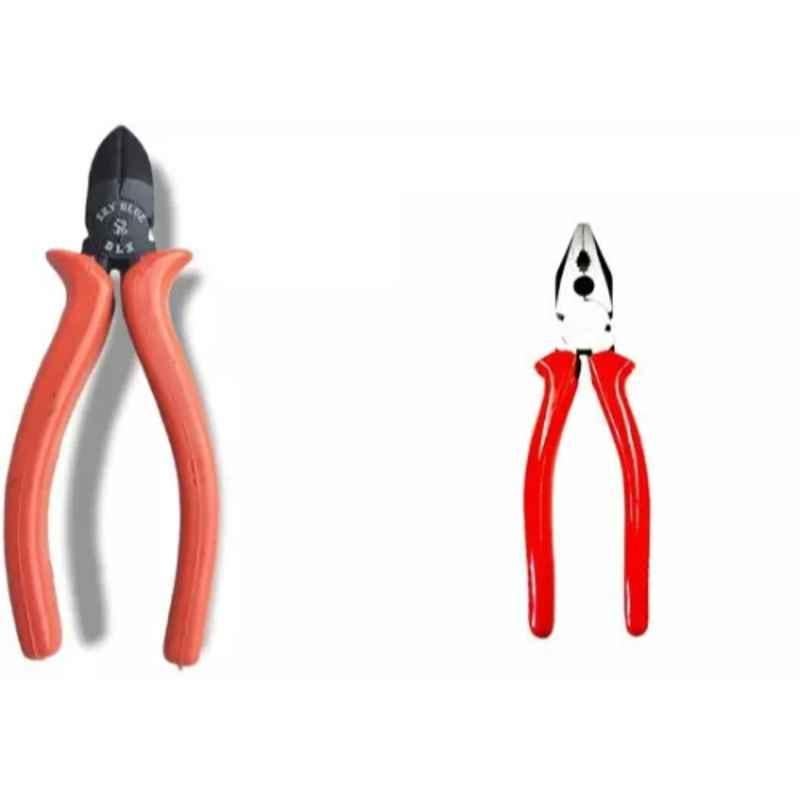 Sky Blue 2 Pcs 7.8 inch Stainless Steel Groove Plier Combo, SBE_PLIER_0756
