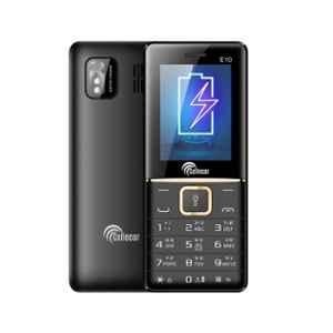 Cellecor E10 32GB/32GB 2.4 inch Black Dual Sim Feature Phone with Torch Light & FM