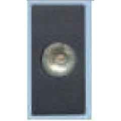Anchor Woods 1 Module Black TV Antenna Outlet, 90208