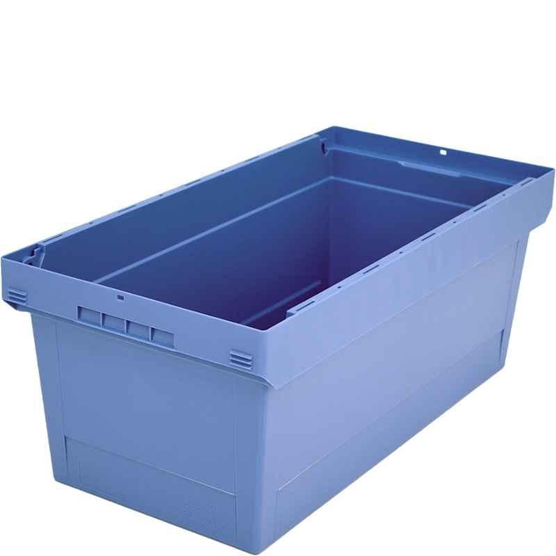 Bito 800x400x323mm 35kg PP Dove Blue standard Multipurpose MB Reusable Container without lid, 6-5045