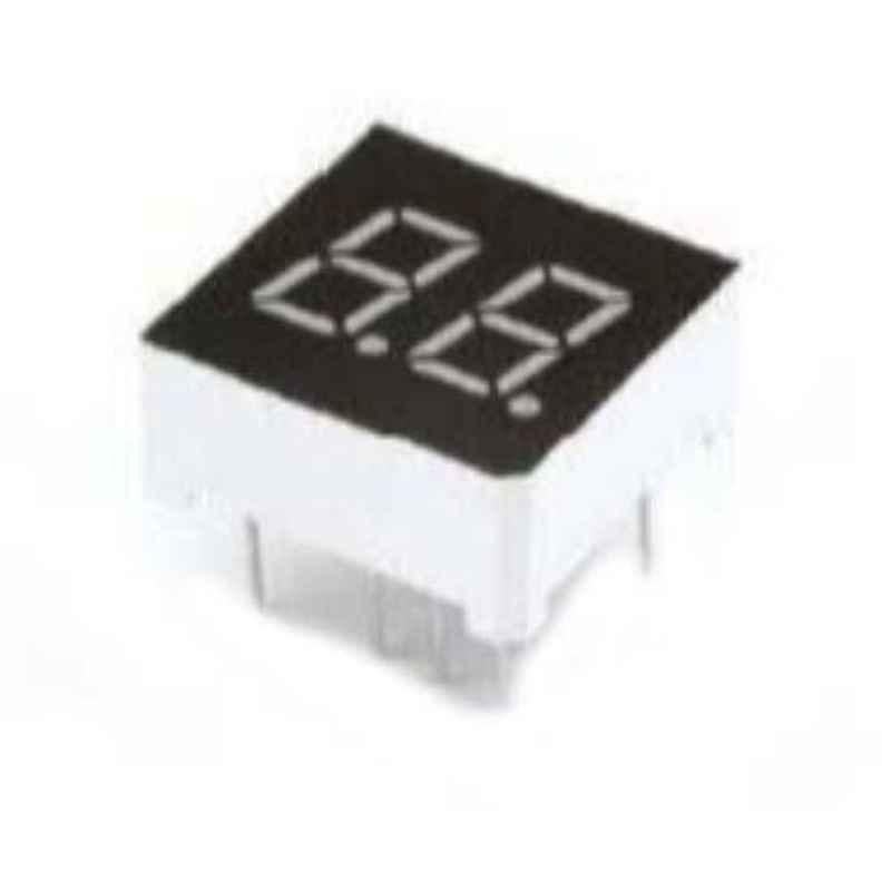 Oasistek 100 Pcs 0.36 inch Ultra Green Dual Digit Display Module Set, TOD-3261
