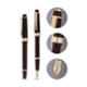 Cross Bailey Black Ink Burgundy Resin & Gold Tone Finish Fountain Pen with 1 Pc Black Pen Ink Cartridge Set, AT0746-11MF