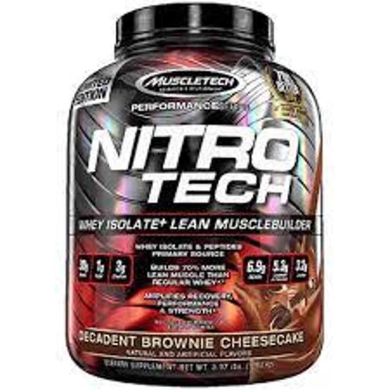 MuscleTech Nitrotech Performance Series 3.97lbs Toasted S'mores Whey Protein