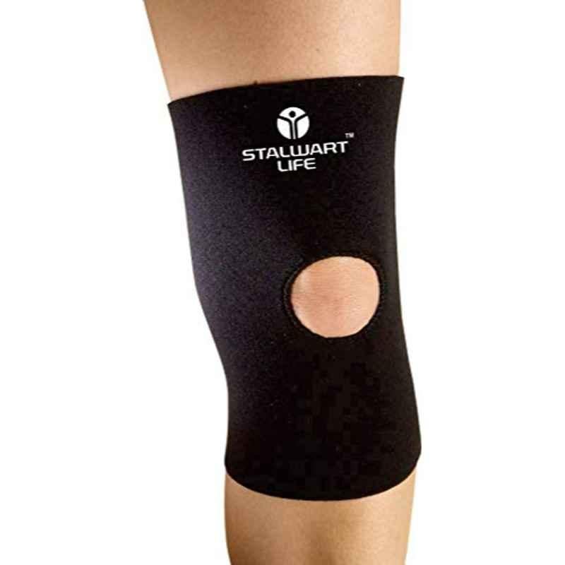 STALWART LIFE Cotton Open Gel Patella Knee Support, L-104-S, Size: S