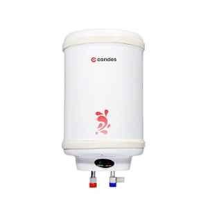 Candes Perfecto Metal 6L 2kW Ivory Storage Water Heater with Installation Kit