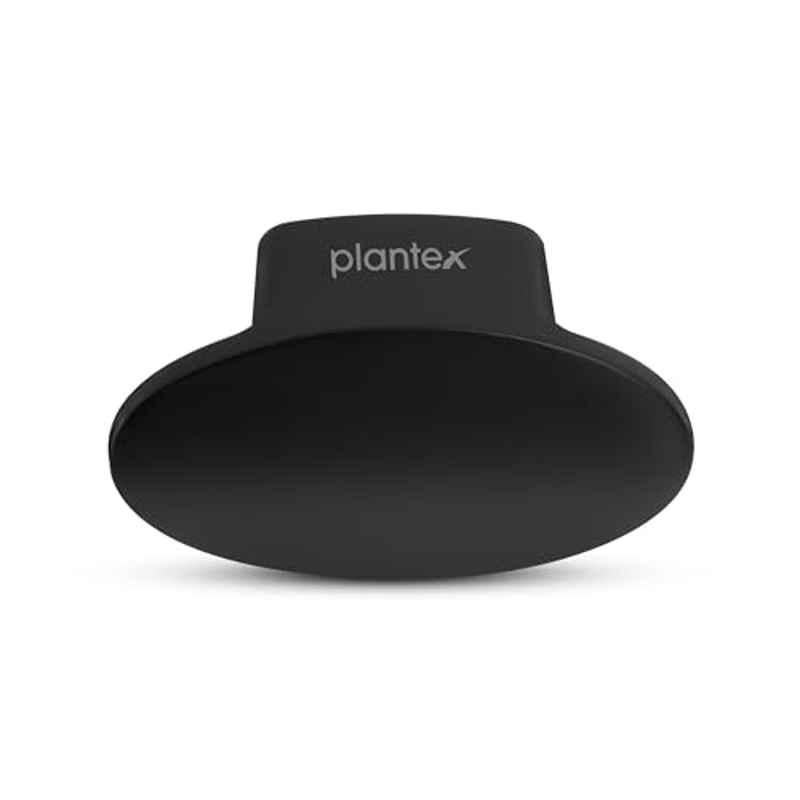 Plantex Knobs for Drawer/Small Drawer Knobs/Knobs for Cabinets/Pull-Push Knobs for Kitchen/Bedroom Drawer Oval, Black