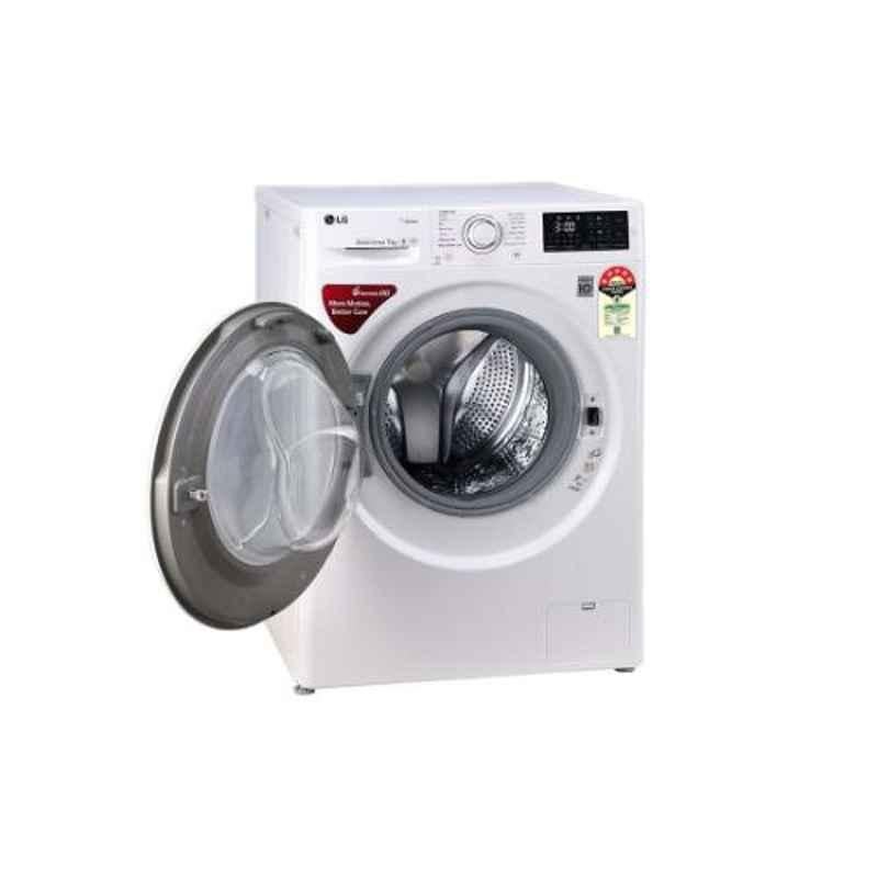 LG 7kg White Washing Machine with Steam Technology, FHT1007ZNW