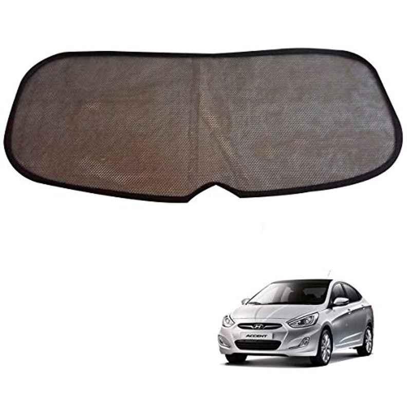 Kozdiko Mesh Black Rear Window Sunshade Car Diggy Curtain for Hyundai Accent
