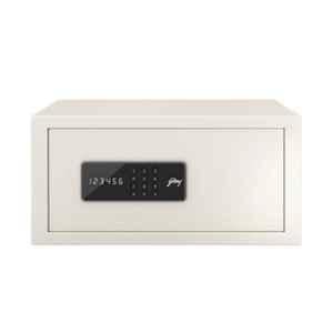 Godrej Nx Pro 25L Ivory Digital Home Locker with Pin Code & Key Access