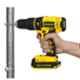 Stanley 18V Hammer Drill Driver Kit, SCH20C2K