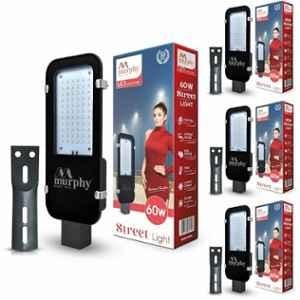 Murphy Galaxy 60W 6500K Aluminium Cool White Outdoor LED Street Light (Pack of 4)