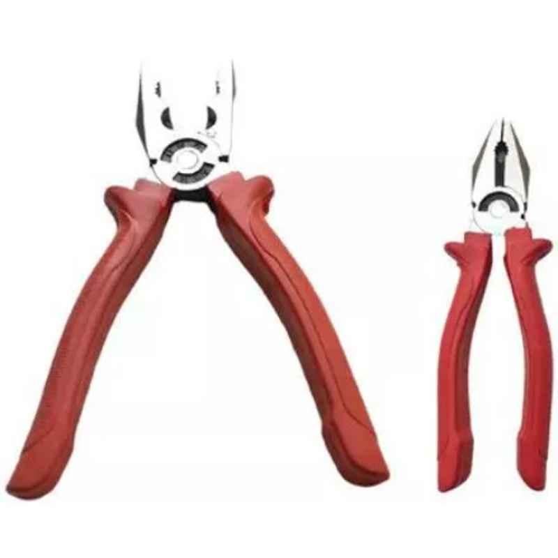 Sky Blue 2 Pcs 7.8 inch Lineman Plier Combo, SBE_PLIER_COMBO_MOD_00896