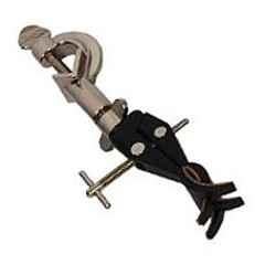 Borosil Three finger Aluminium PDC Clamp with Adjustable Bosshead, LAFC8888A03