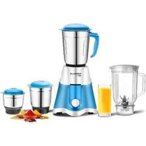 Moonstruck 750W ABS Blue Juicer Mixer Grinder with 4 Jars& Copper Winding, SD-1