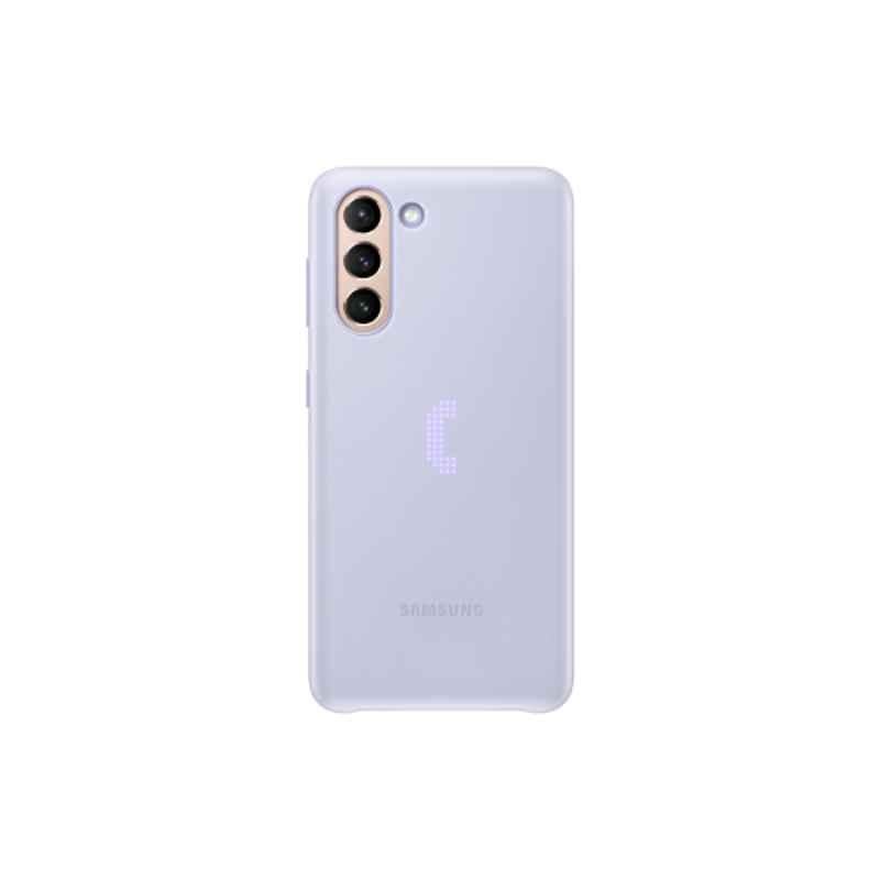 Samsung Violet LED Back Mobile Cover for S21, EF-KG991CVEGWW