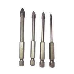 ATC 4 Pcs 7x5x2cm Alloy Steel Glass Drill Bit