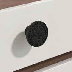 Plantex Knobs for Drawer/Round Drawer Knobs/Knobs for Cabinets/Pull-Push Knobs for Kitchen/Bedroom Drawer DTK-301, Black