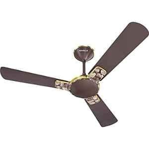 Havells Enticer Art ES 50W Flora Espresso Brown Energy Saving Ceiling Fan, FHCEA2SFEB48, Sweep: 1200 mm