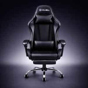 Cellbell Konquer Faux Leather High Back Black Gaming Chair, C301