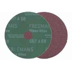 Freemans 125x22mm A60 Grit Aluminium Oxide Power Fiber Disc, FBD125-60 (Pack of 50)
