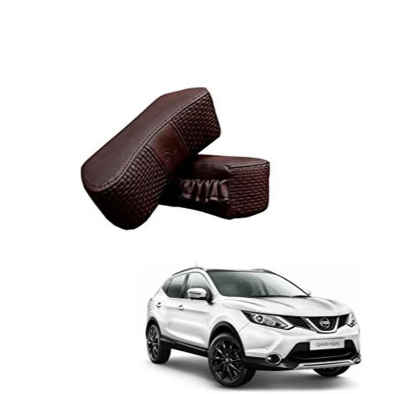 Kozdiko 2 Pcs Memory Foam Cola Neck Rest Cushion Pillow Set for Nissan Qashiqai