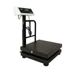 Monet 16x16 inch 300kg Mild Steel Platform Weighing Scale with Dual Display & 2 Days Battery Backup