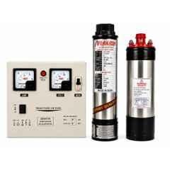 Balaji Prakash 2HP 10 Stage Single Phase Pure Copper Oil Filled Submersible Pump with Control Panel