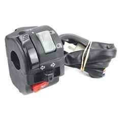 Uno Minda LHS Handle Bar Switch with Wire & Coupler for Yamaha Crux, SW-0657A