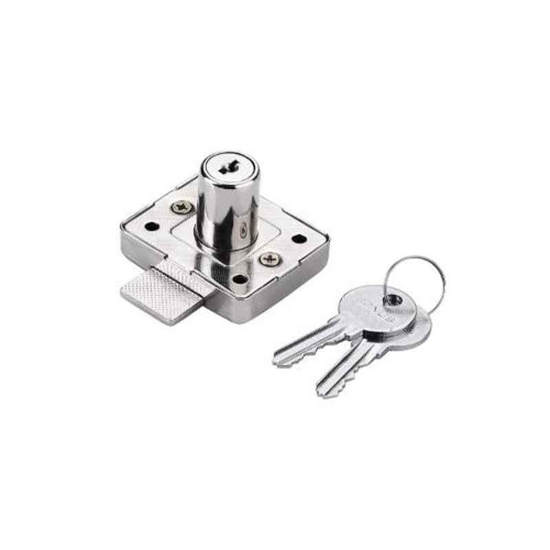 Bonus Multi40 Silver Steel Square Tumbler Lever Multipurpose Lock