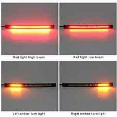 LED Bar for Bike Brake Tail Light & Left/Right Turn Signal Lamp for Royal Enfield Electra (Pack of 2)