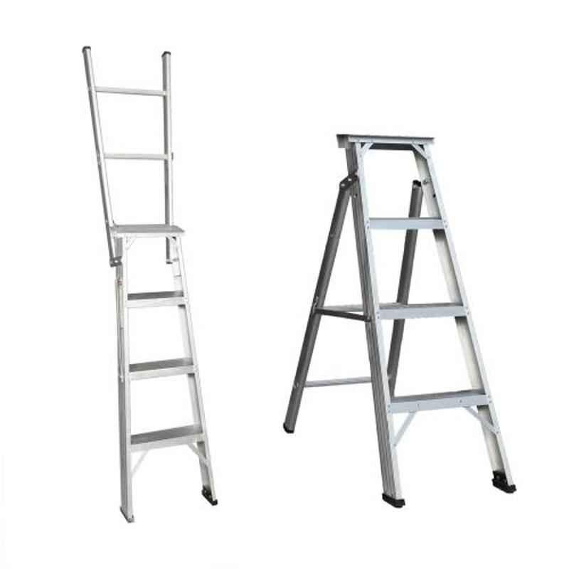 Alnico 150kg 4 Steps Aluminium Alloy Dual Purpose Ladder, DP 4