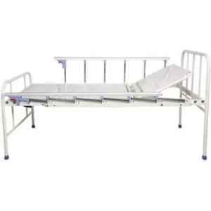 Mahabir Furniture 210x90x90cm Iron Heavy Semi Fowler Medical Bed with Imported Railings