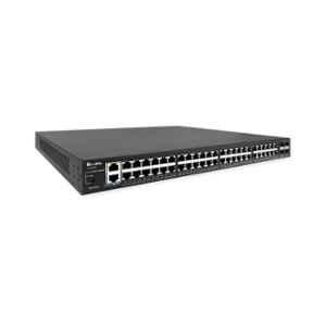 HFCL 48 Port PoE+ L2 Managed Ethernet Switch, HSP-IO-48GE4XS-C3PA+