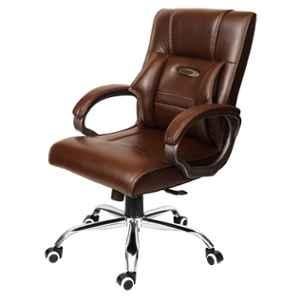 Rose Eye Brown Medium Back Executive Office Chair