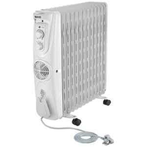 Usha 3809 F 800-2000W White Oil Filled Room Heater