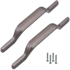 Atom 207 12 inch Black Matt Zinc Cabinet Pull Handle (Pack of 2)