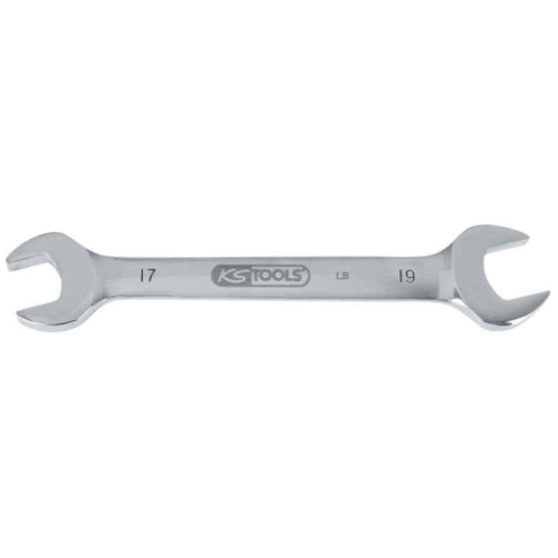 KS Tools 8x10mm Stainless Steel Open End Spanner, 964.2204